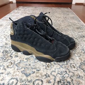 Air Jordan 13 Olive 884129-006 size 3.5Y / 5 W